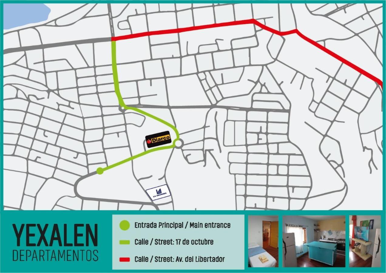 Departamentos Yexalen Pa Lägenhet El Calafate Exteriör bild